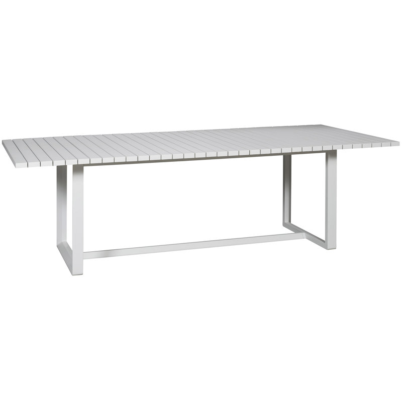 Breeze Rectangular Aluminum Outdoor Dining Table