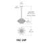 Facets 1 - Light Kitchen Island LED Chandelier-35914149