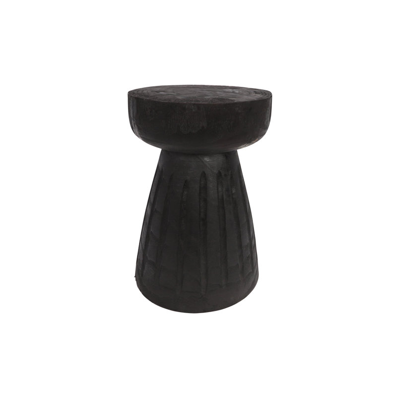 Borre Solid Wood Accent Stool
