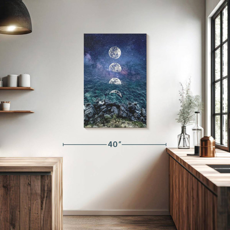 Oberle Moon Galaxy, 36" H x 24" W