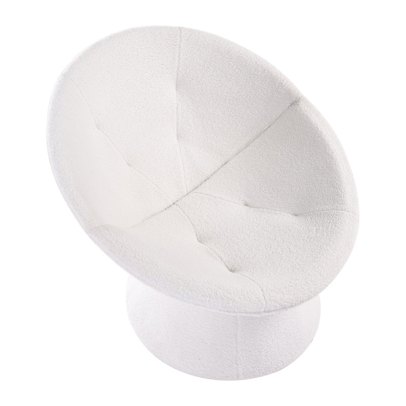 Upholstered Swivel Accent Chair