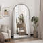Miroir pleine longueur en fer avec pieds de soutien-114232192