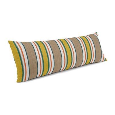 Sunbrella®Token Striped Outdoor Throw Pillow