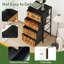 Commode de rangement verticale 4 tiroirs