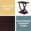 Table de bout Criss-Cross Arbri-384960544