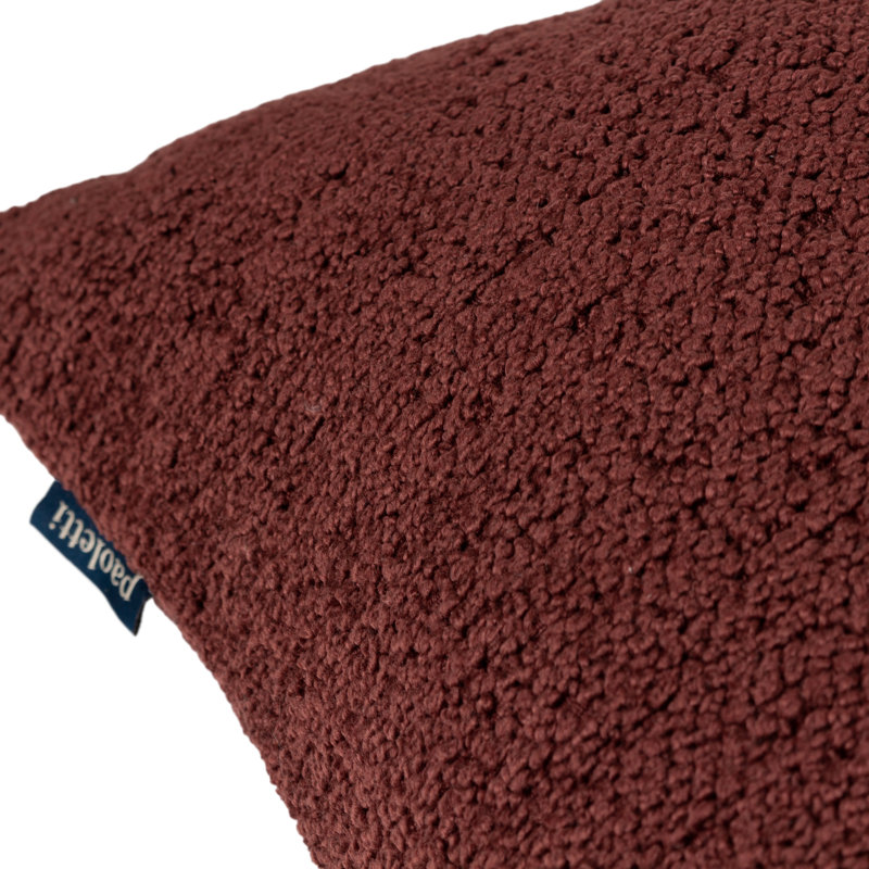 Nellim Rectangular Cushion Cover, 40cm H x 50cm W x 1cm D, Rectangular, Marsala Red
