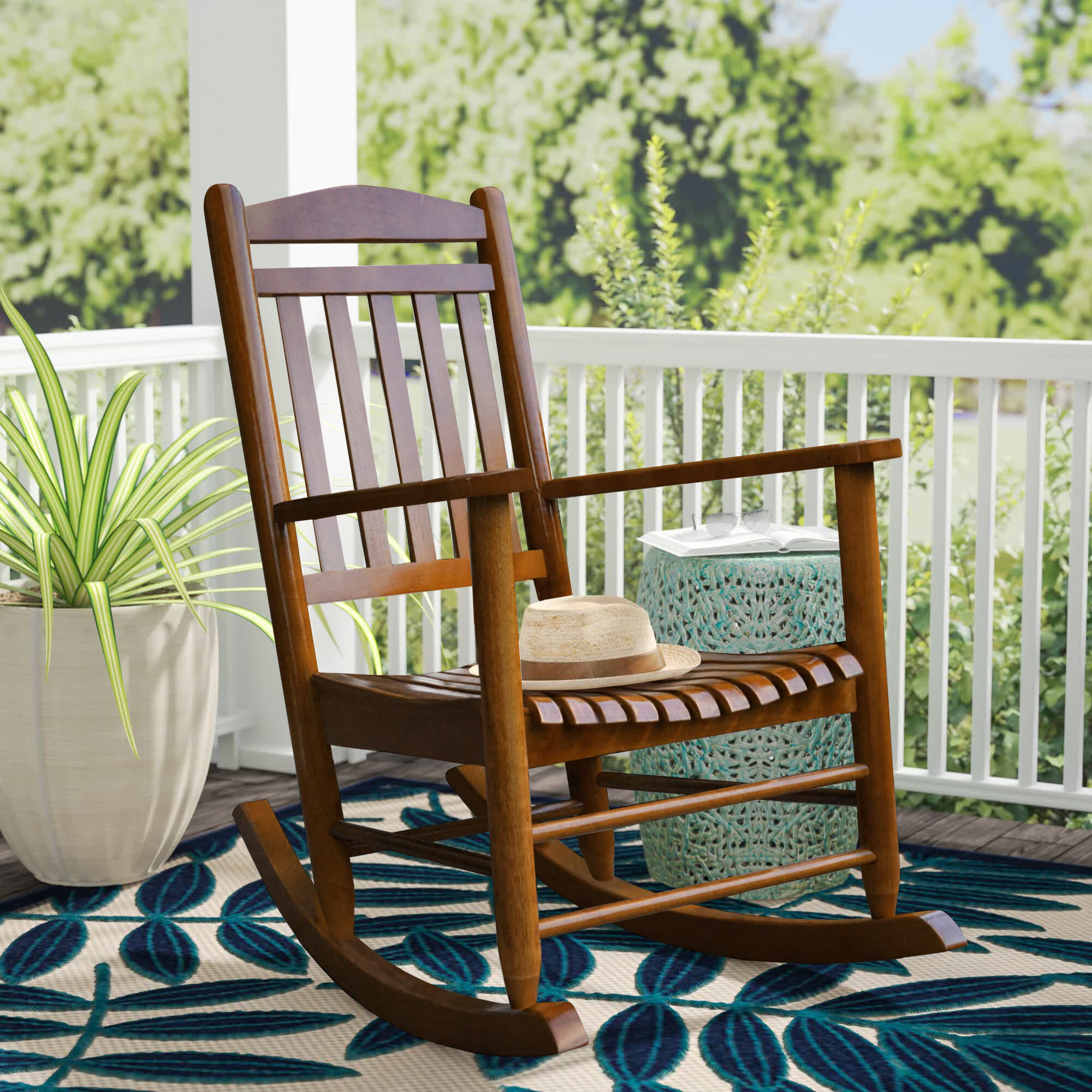 Oisin oversized deals porch rocking chair