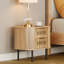 Mid-Century Modern 22.5 '' Fluted Nightstand-1520128278