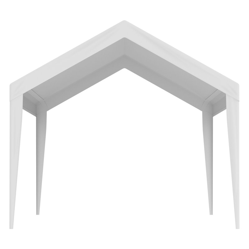 Auvent de remplacement pour tente de fête, H 112,2 po x l 120 po x P 240 po, Blanc