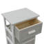 27cm W Solid Wood Bedside Table