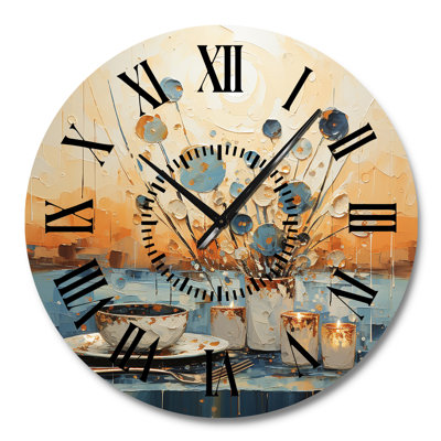 Horloge murale de cuisine Blue Blue