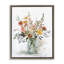 «Warm Summer Floral Bouquet Brown Grain», art mural sur toile flottante par Carol Robinson-2000013595-2008675158