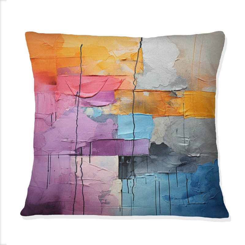 Coussin Collage Explorations I - Abstract Collages