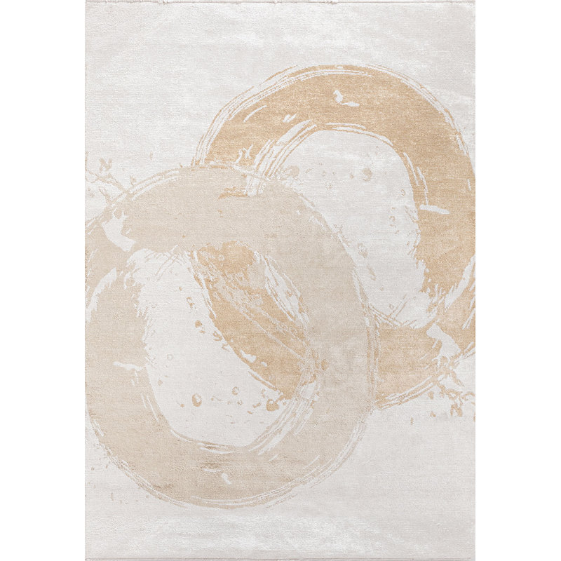 Amiliyah Abstract Hand Loom Indoor / Outdoor Area Rug, Rectangle 240 x 300cm