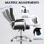 Chaise de travail ergonomique en similicuir Caileb-493789760
