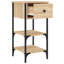 Strathern 34cm W Iron Bedside Table-2028169784