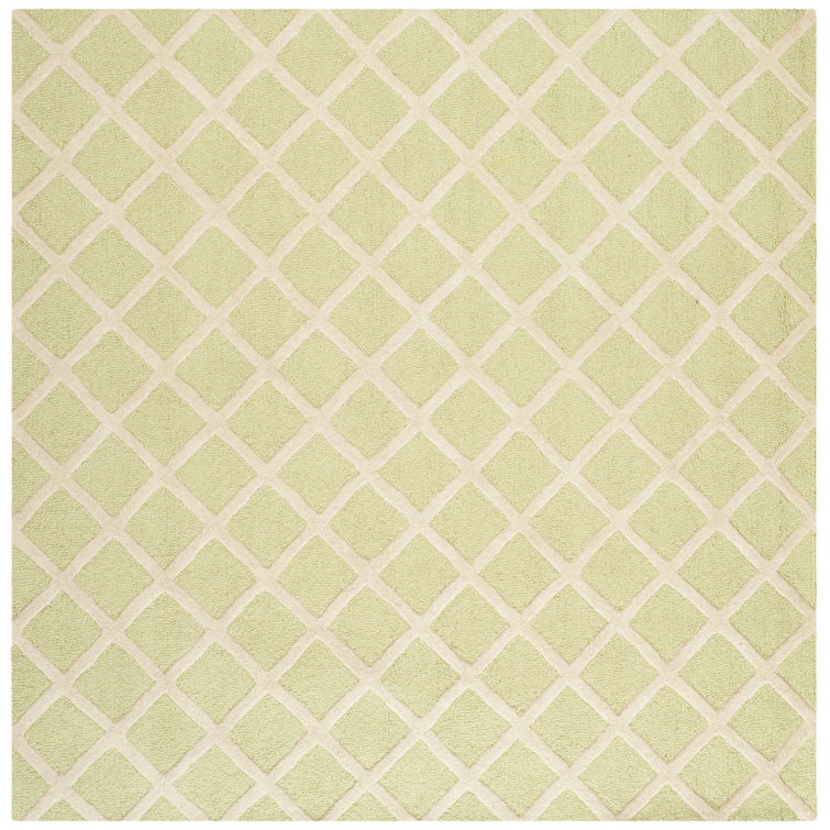 Sanyla Hand Tufted Wool Geometric Rug