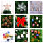 Arbre de Noël 5 pi avec lumières à DEL, 109 pendentifs, jupes, garde-corps, support, arbre de décoration d'intérieur, 5 pi, Delight