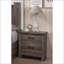Rangement pour chambre à coucher 2 tiroirs Contemporary