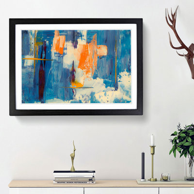 Abstract Art Painting Vol.300 by S.Johnson - Picture Frame Painting Print