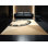 Tapis beige moelleux moelleux à motif géométrique moderne à motif de tambourins - reliure beige