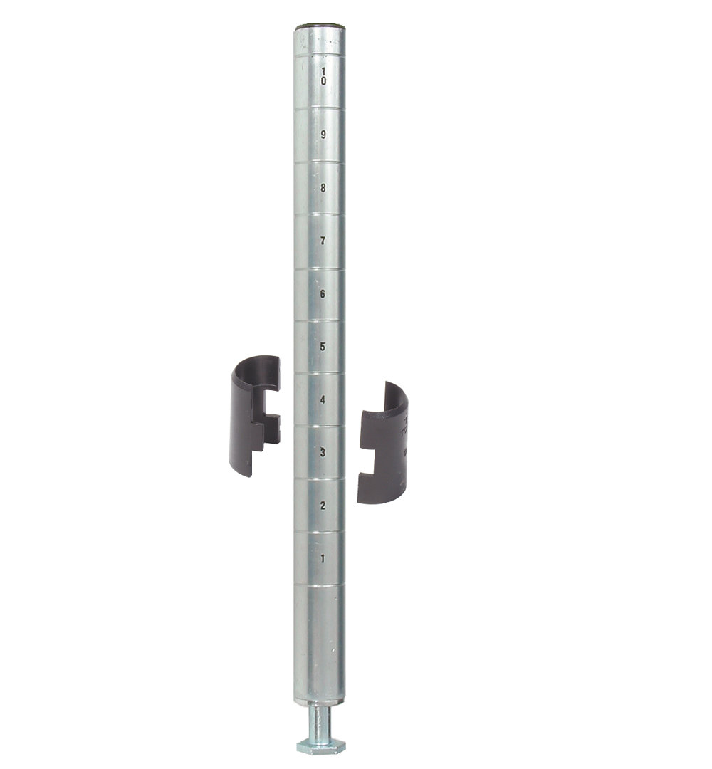 ResidentialCommercial Organization Stainless Steel Shelf Post Tarrison 