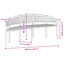Crane Solid Wood Outdoor Bench