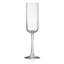 Verres à champagne à flûte à panneau 7,5 onces, ensemble de 4