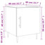 Bouzov 40cm W Iron Bedside Table-467128873