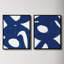 Blue Harmony Set Of 2 by Andrea Stokes-65140168-65140170