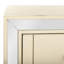 Commode décorative 3 tiroirs à miroir Glacaeu-25265233