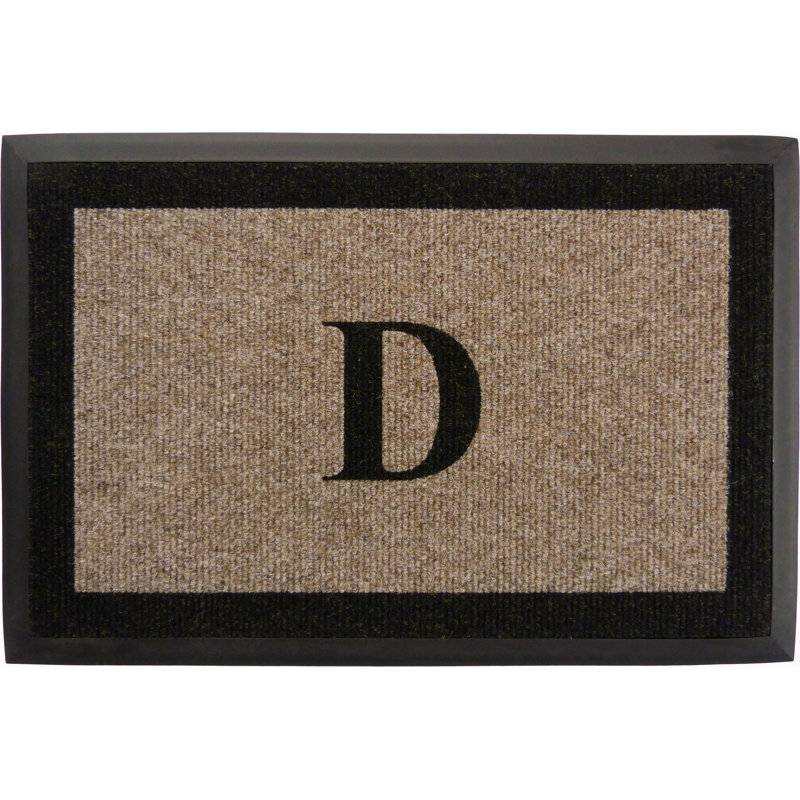 Tapis d'extérieur antidérapant Asai, Taupe, D, l 36 po x L 60 po