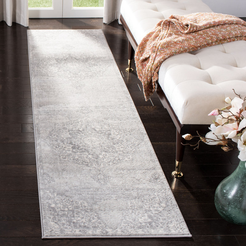 Anniston Oriental Area Rug, Runner 61 x 244 cm