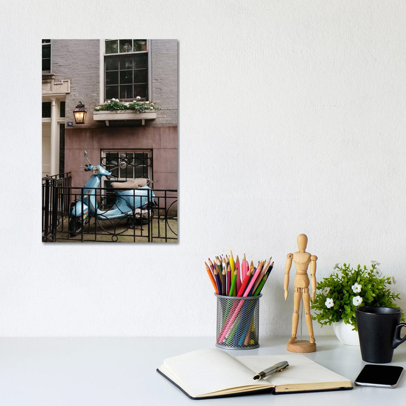 Greenwich Village Ride by Bethany Young - Print on Canvas, Wrapped Canvas, 30.48cm H x 20.32cm W x 1.91cm D