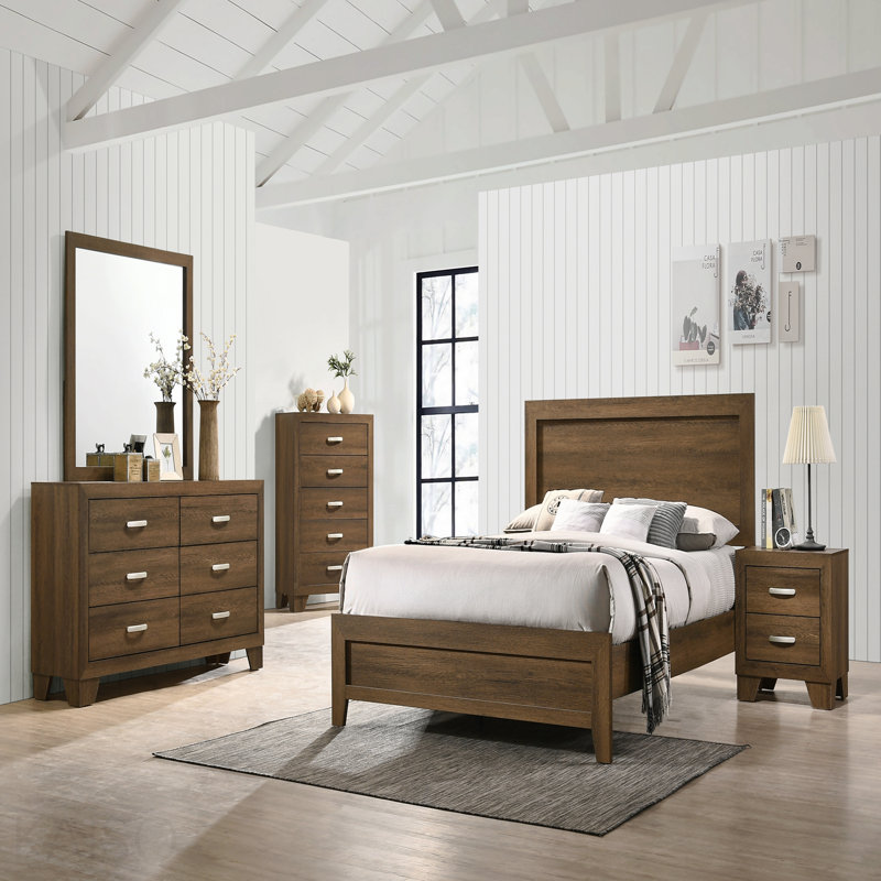 Commode 5 tiroirs Oak