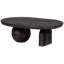 Steppe Solid Wood Pedestal Coffee Table