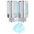 Aviva II Soap Dispenser with Translucent Bottle-10888884