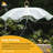 Birds Choice 13" Acrylic Bird Feeder Weatherguard, Yellow-14033326-78617948