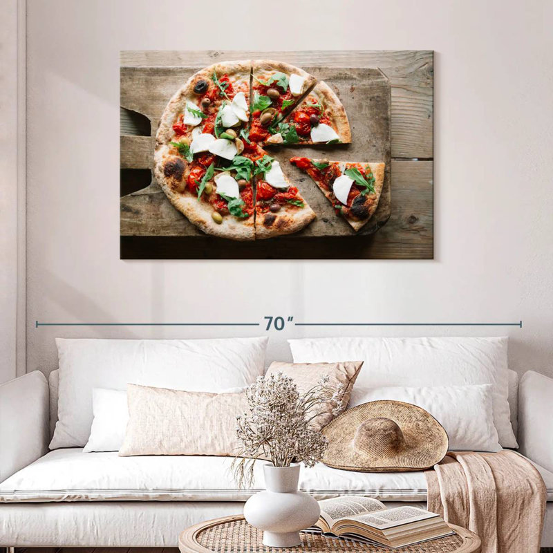 Yarlin Pizza Slices, 30'' H X 45'' W