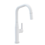 East Square Single Handle Pull Down Kitchen Faucet