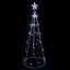 5' LED Lighted Cone Christmas Tree Outdoor Decor-1178666832