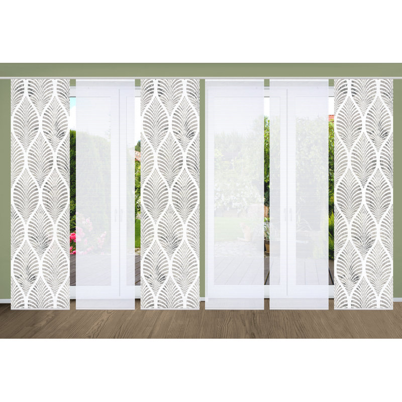 Semi Sheer Sliding Panel