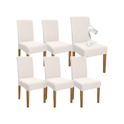 Fabric Box Cushion Dining Chair Slipcover