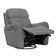 Chayah 37" Upholstered Power Glider Swivel Recliner with Adjustable Headrest Powered By Freemotion Two Pack