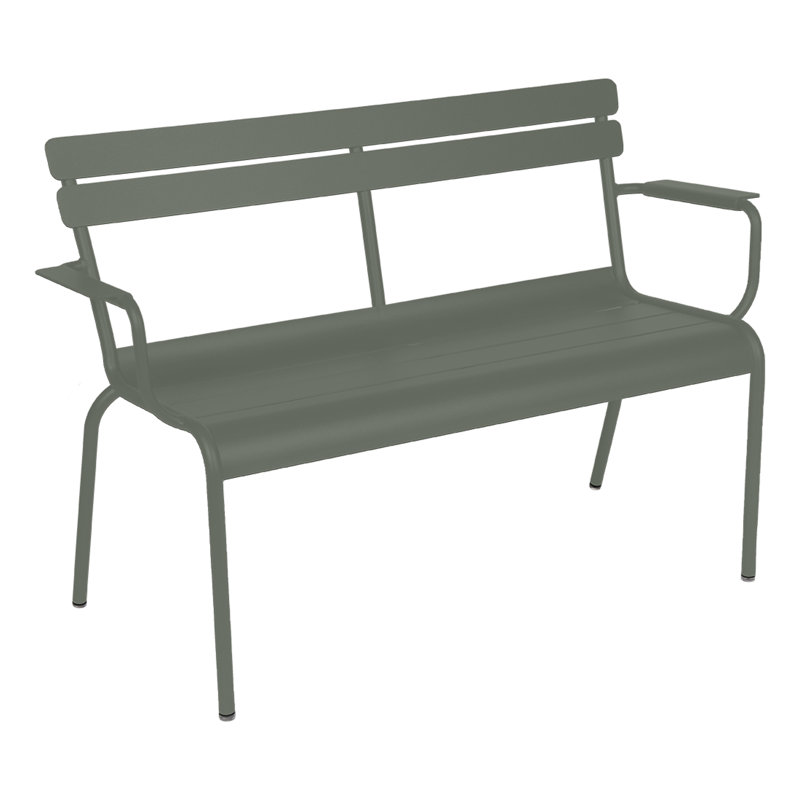 Banc de jardin en aluminium Luxembourg, Romarin