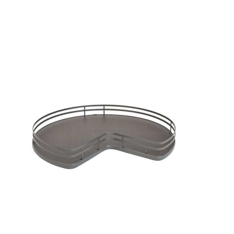 Plateau tournant à surface solide Rev-A-Shelf, H 4,25 po x l 32,0 po x P 21,25 po, Satin