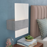 Kase Steel Flush Mounted Sconce