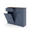 Armoire poubelle double inclinable Farmhouse Blue