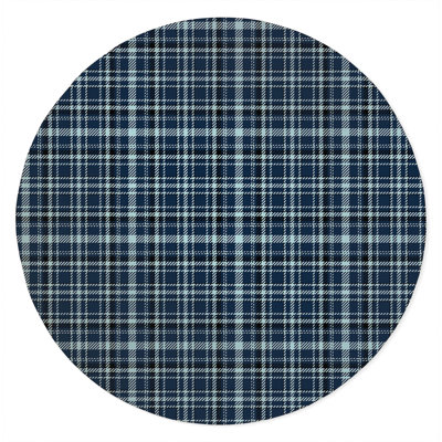 Rocky Tartan Non-Slip Outdoor Rug