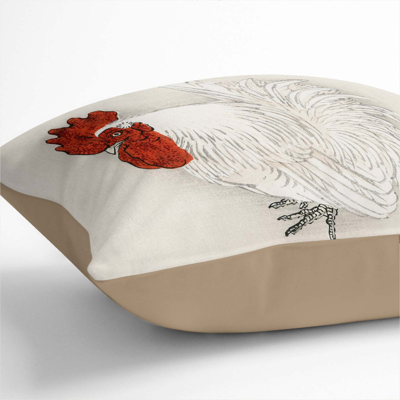 Square Cushion, 40cm H x 40cm W x 15cm D, Stone